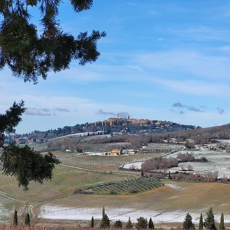 Апартаменты Casa Per L'Osticcio Vista Sulla Val D'Orcia Монтальчино Экстерьер фото