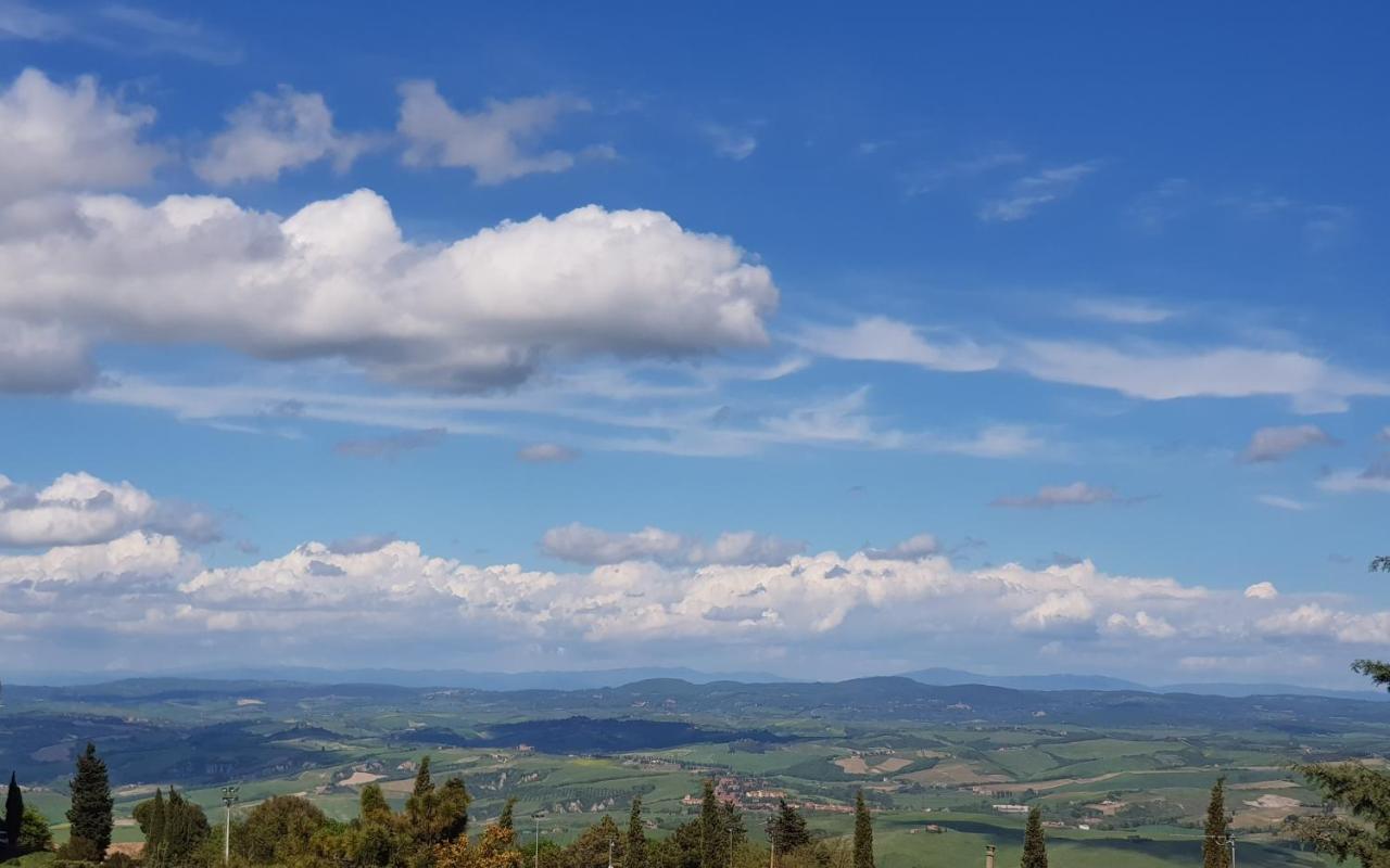 Апартаменты Casa Per L'Osticcio Vista Sulla Val D'Orcia Монтальчино Экстерьер фото