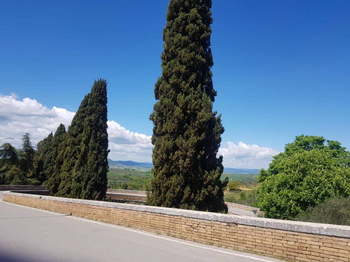 Апартаменты Casa Per L'Osticcio Vista Sulla Val D'Orcia Монтальчино Экстерьер фото