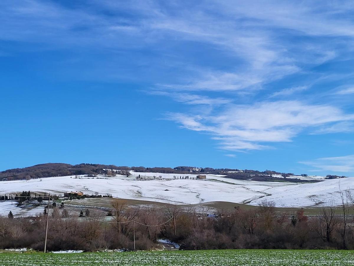 Апартаменты Casa Per L'Osticcio Vista Sulla Val D'Orcia Монтальчино Экстерьер фото